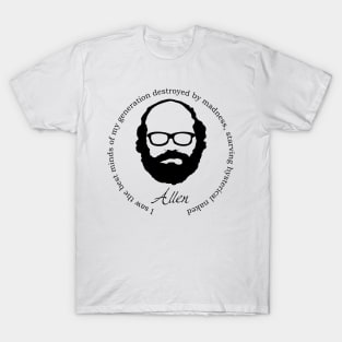 Allen Ginsberg Quotes T-Shirt